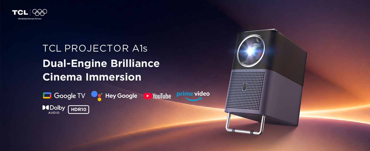 Amazon.com: TCL A1s Smart Projector 4K Support, Compatible with