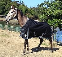 Vista 2 de T TEKE Mantas de participación de caballos Deluxe, 1200D impermeables y transpirables para el cuidado de caballos con relleno de 200 gramos