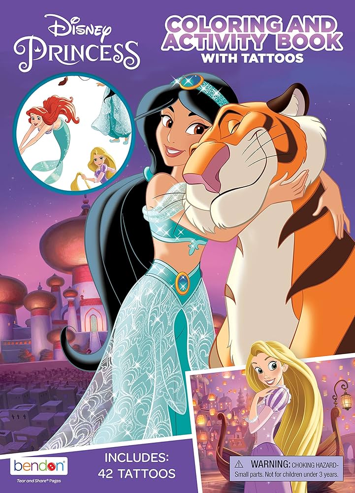 Amazon.co.jp: ディズニープリンセス ジャスミン 48ページ