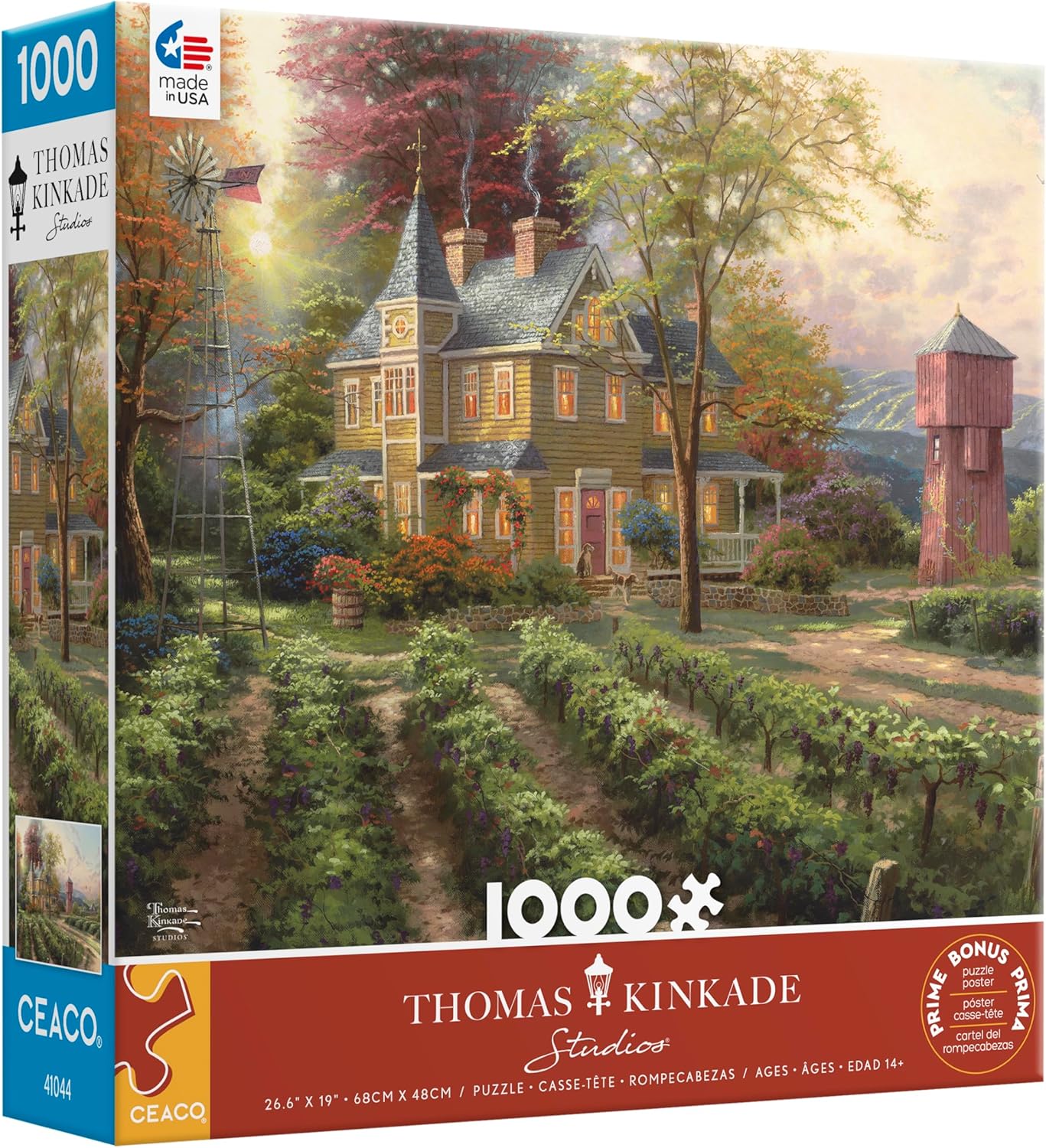 Ceaco - Thomas Kinkade - Abundant Harvest - 1000 Piece Jigsaw Puzzle