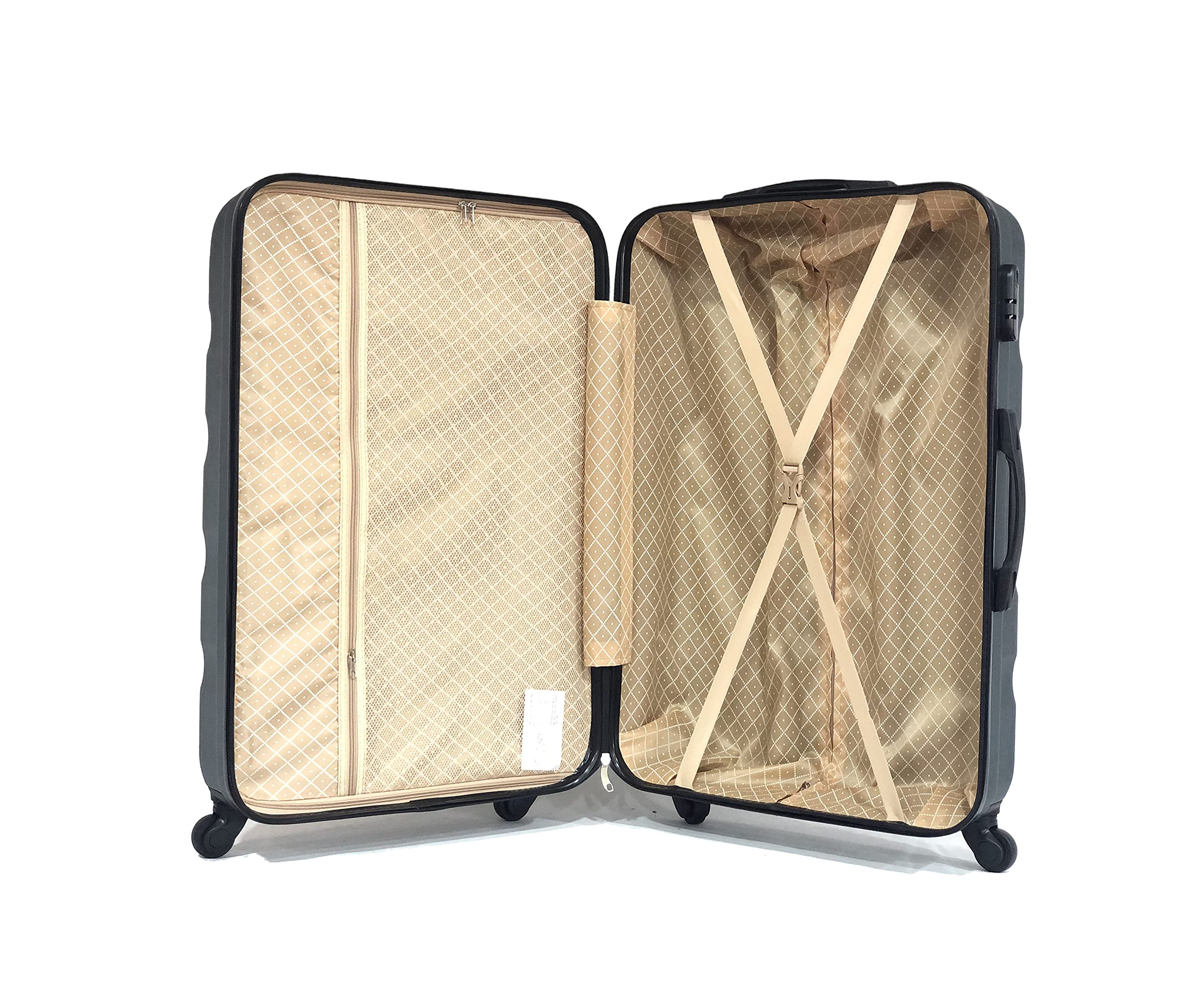 CELIMS - Koffer New Parent, Dunkelgrün (5806), Lot de 3 Valises & 2 Vanity, Set mit 3 Koffern & 2 Kosmetikkoffern