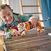 LEGO Creator 3’ü 1 In-1 Gorgeous Tiger 31129 – Birthday Gift Idea for Girls and Boys 9 Years Old and Over, Creative Toy Making Set Featuring Tiger, Red Panda and Koi Fish (755 Pieces)