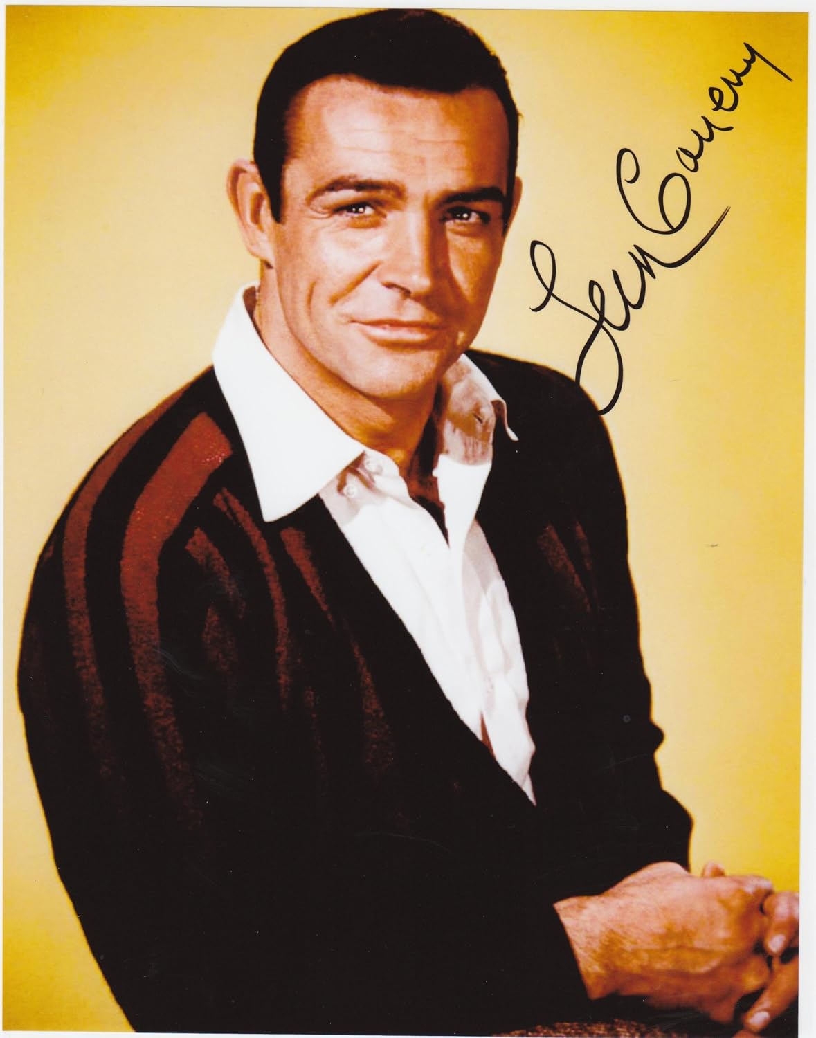 Kirkland Sean Connery, James Bond, 007, 8 X 10 Photo Autograph on Glossy Photo Paper