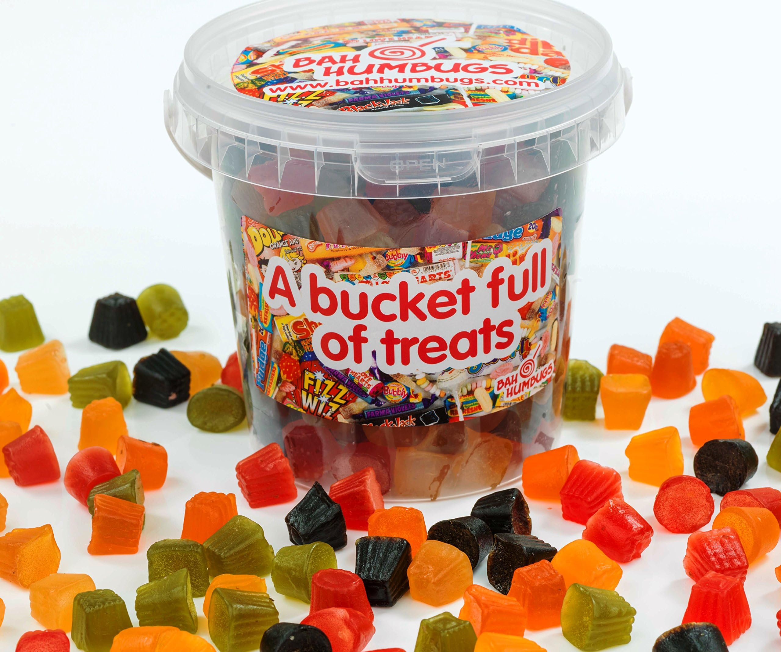Giant Bucket of Proper Lion's Midget Gems -1500g. Great Birthday Gift
