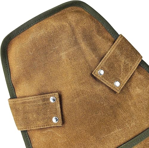 Miniatura 4 de Práctico cinturón de herramientas de jardín, con múltiples bolsillos, resistente, para herramientas de jardinería al aire libre, cinturón para