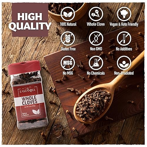 Miniatura 8 de Eastanbul Clavos enteros, clavo mediterráneo para el crecimiento del cabello, Clavos de Olor secos naturales, perfectos para hornear, encurtidos,