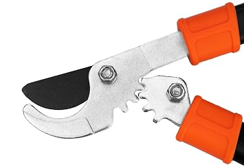 HARDEN Tools 19 (480mm) By-Pass Lopping Pruner 4mm High Carbon Steel Blade, Teflon Coating, Heat Treated for Durability, Cuts Up to 25mm Diameter Wood