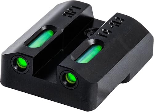 Miniatura 3 de TRUGLO TFX Tritium and Fiber-Optic Xtreme - Pistolas para HK VP9 VP40 P30 P30SK P30L 45 45 45 tácticas incluyendo compacto negro talla única TFXHK