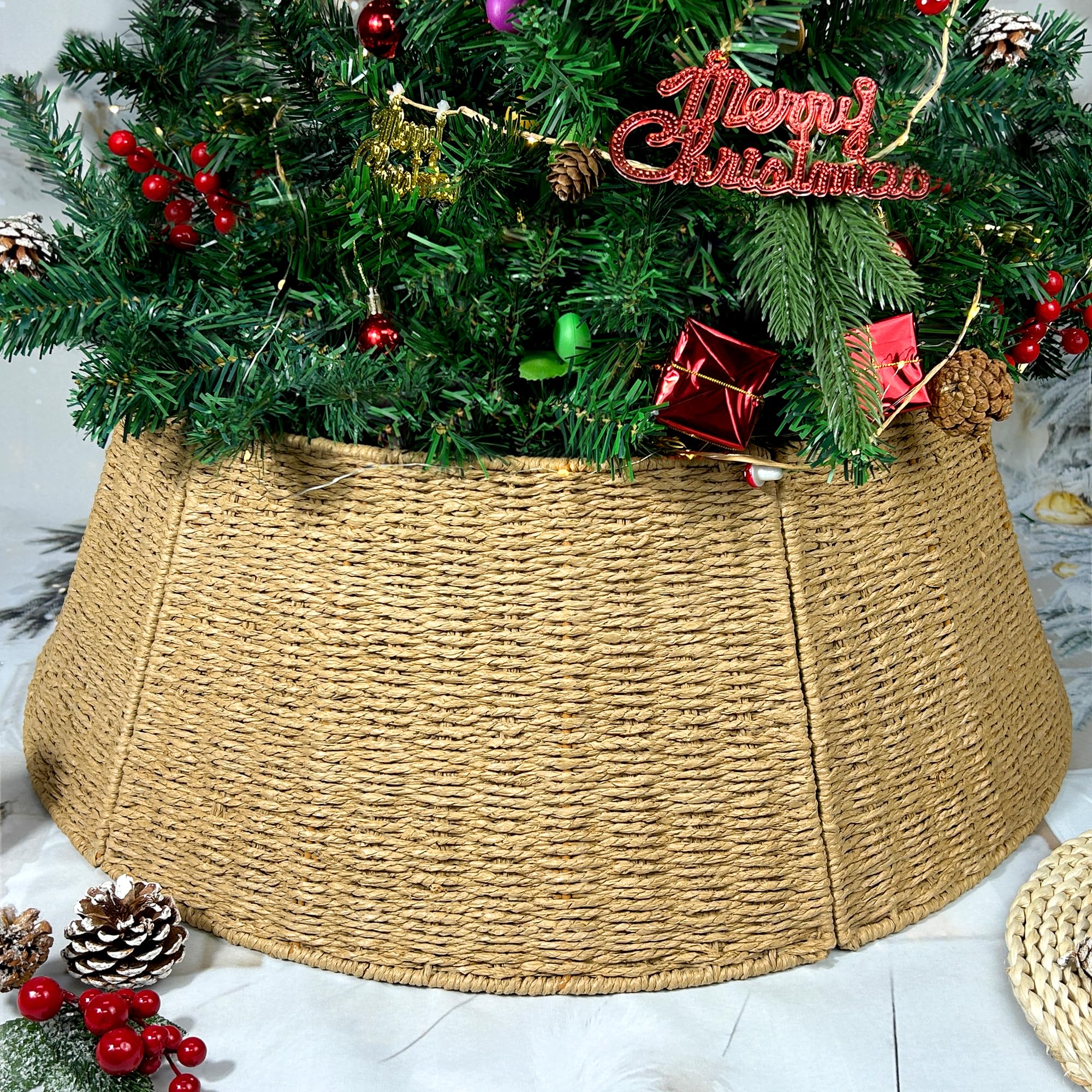 Zhitaoxun Christmas Tree Collar