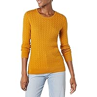 Amazon Essentials Maglione A Girocollo A Coste Leggero A Manica Lunga (Disponibile)