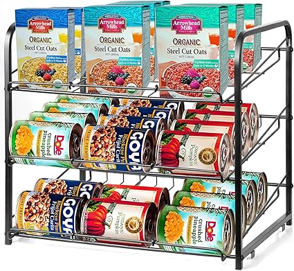 Amazon Crzdeal 積み重ね可能 缶ラック オーガナイザー 缶 飲み物 飲み物 ペット 食品保存ディスペンサー 最大36缶収納 キッチンキャビネット パントリークローゼットに最適 ブラック仕上げ Crzdeal キッチン収納 Amazon Crzdeal 積み重ね可能 缶ラック オーガナイザー 缶 飲み物 飲み物 ペット 食品保存ディスペンサー 最大36缶収納 キッチンキャビネット パントリークローゼットに最適 ブラック仕上げ Crzdeal キッチン収納
