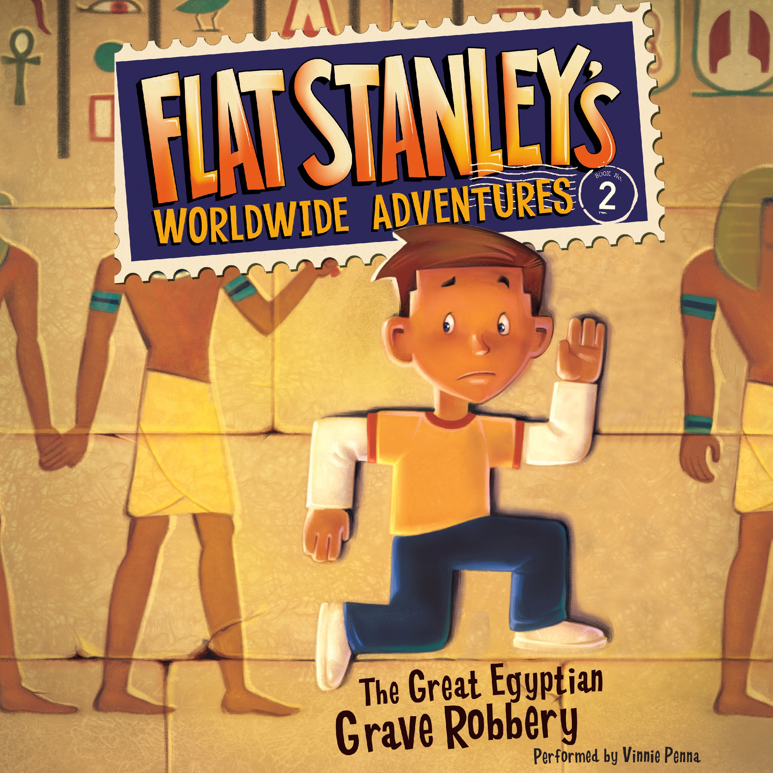Cover art for Flat Stanley's Worldwide Adventures #2: The Great Egyptian Grave Robbery UAB