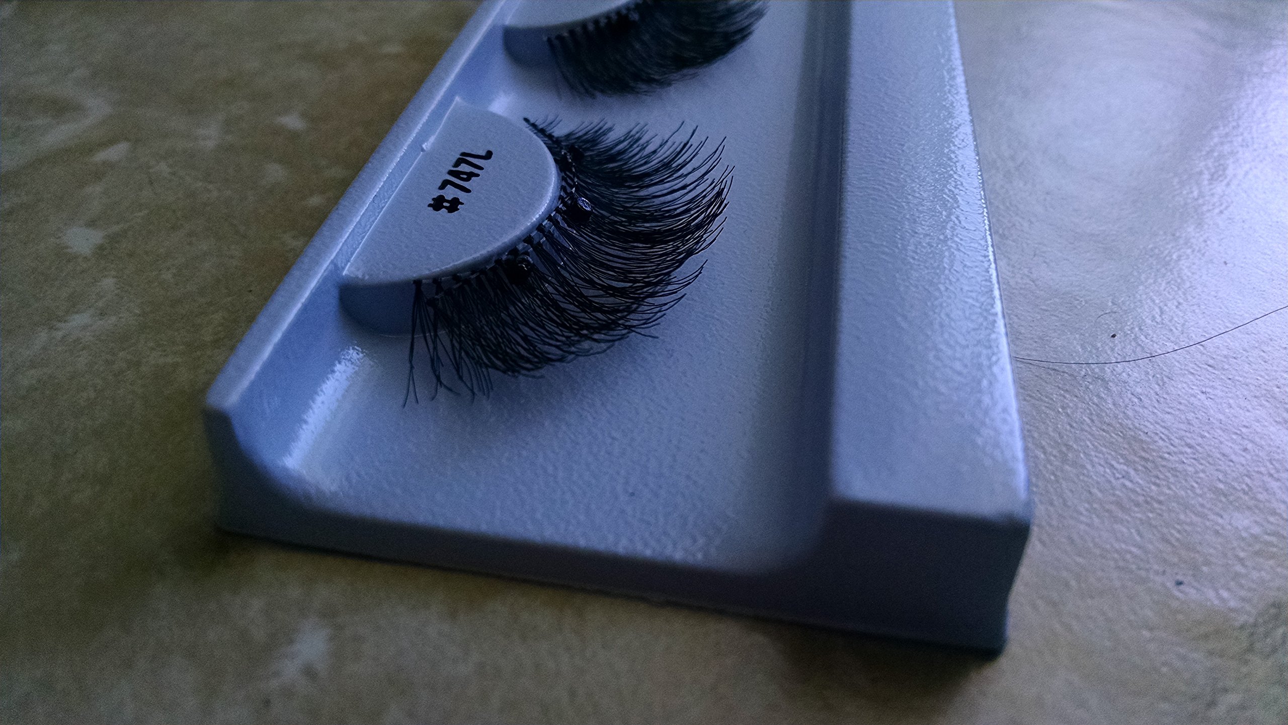 Handmade Magnetic Lashes - FULL LASH - 3 Magnets - 4 lash length options - brown or black (L, Black)