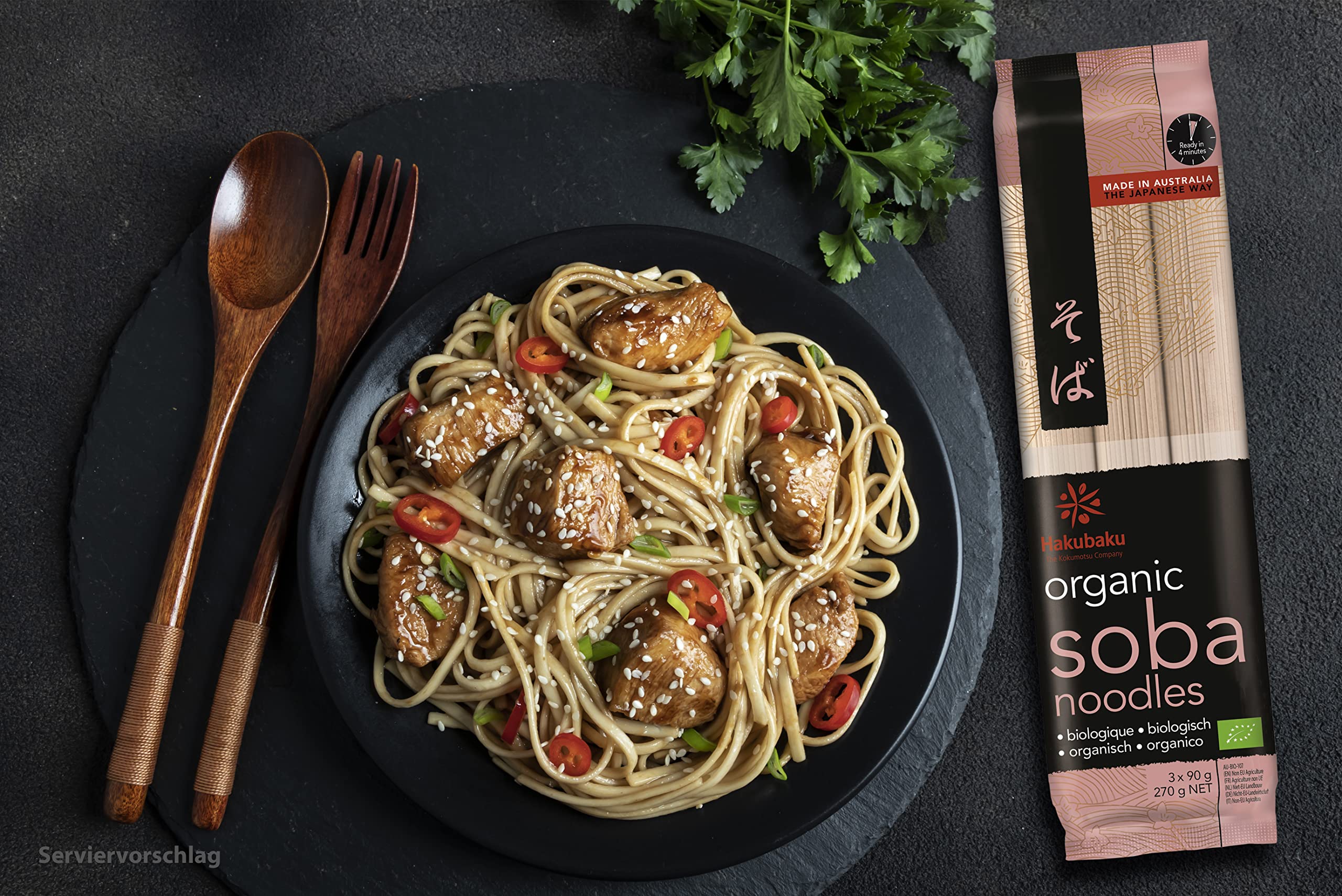 Hakubaku Soba Noodles 270g