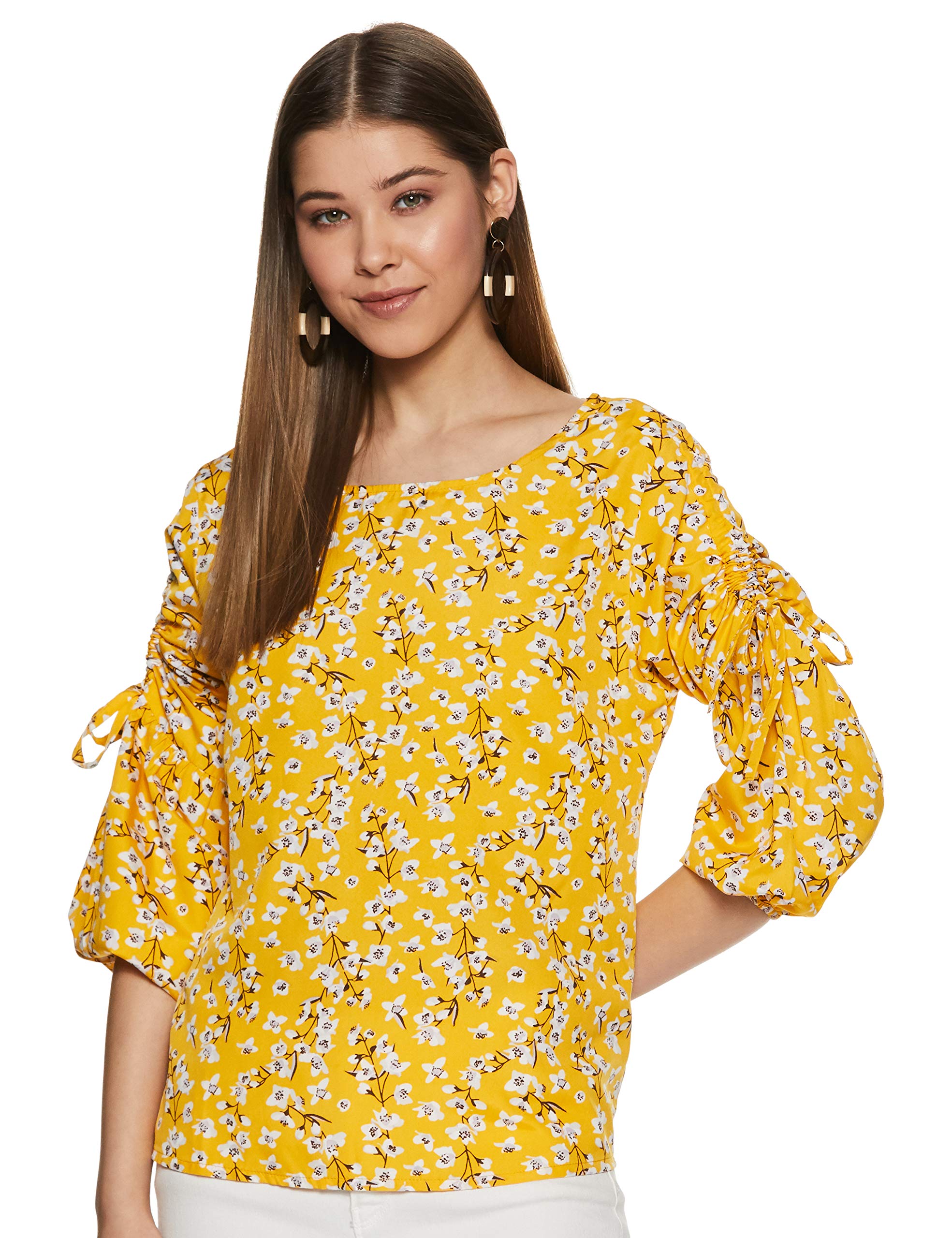 rare Women's Regular fit Top (EP4204A-L_Yellow Large)-picture-33