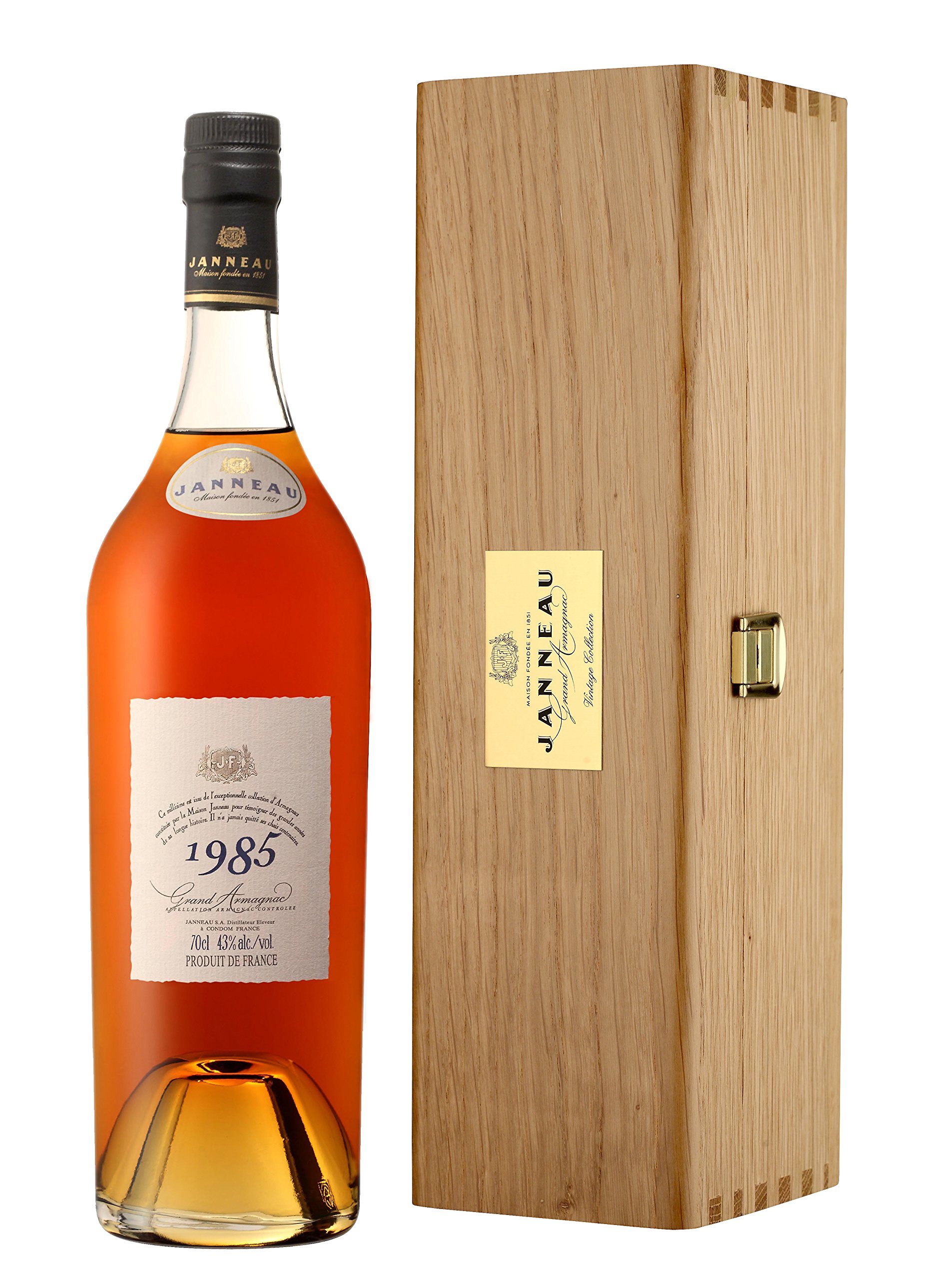 Janneau 1985 Vintage Armagnac, 70 cl