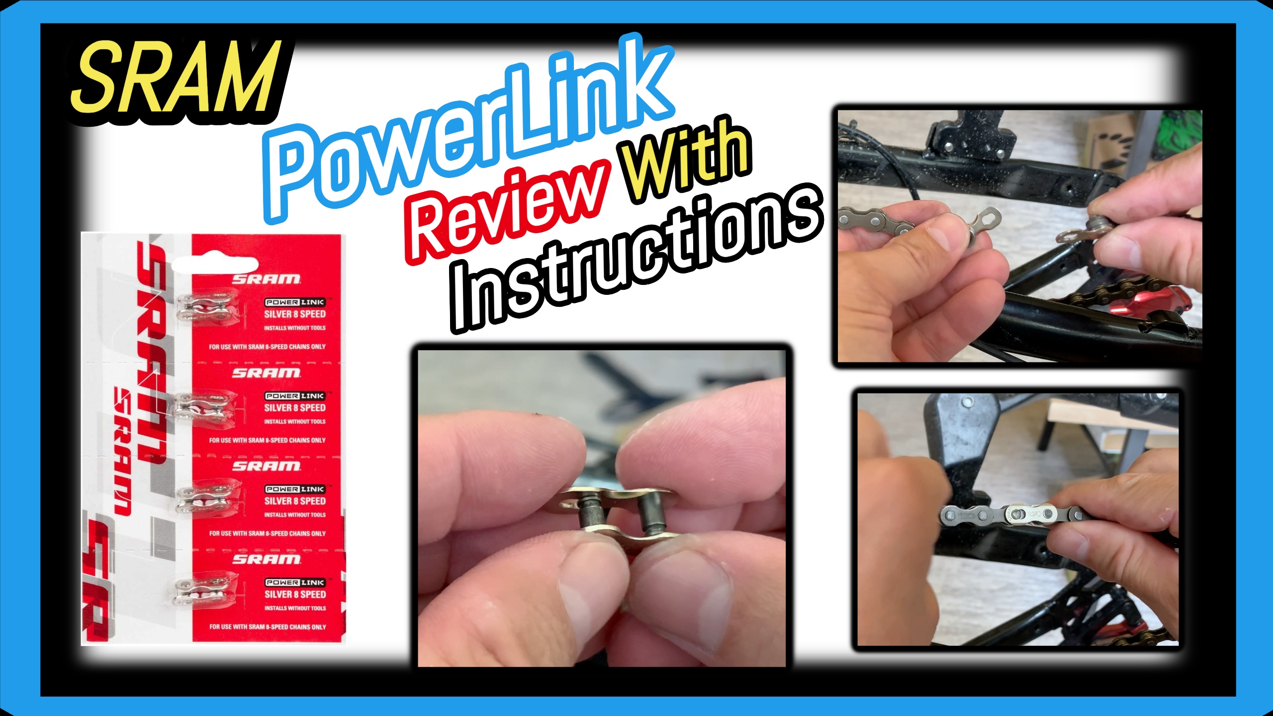 Watch SRAM PowerLink Bicycle Chain Link Replacement Review and Instructions  on Amazon Live