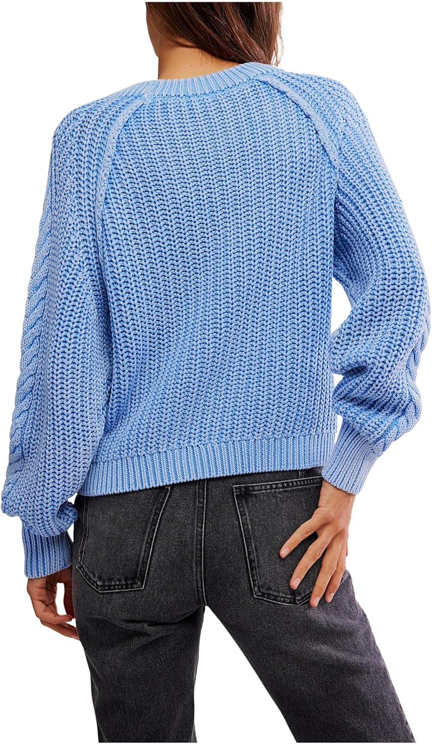 Free People Women's Frankie Cable Pullover - Image 3