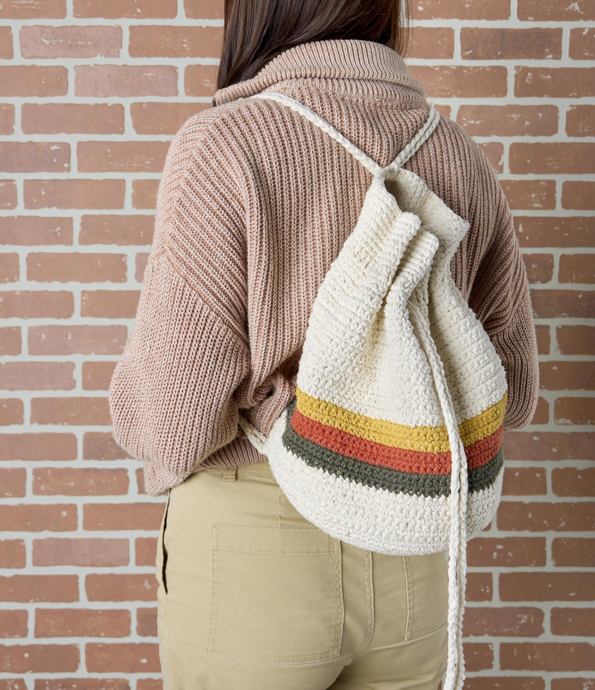 Primitives by Kathy Drawstring Bag - Boho Stripe