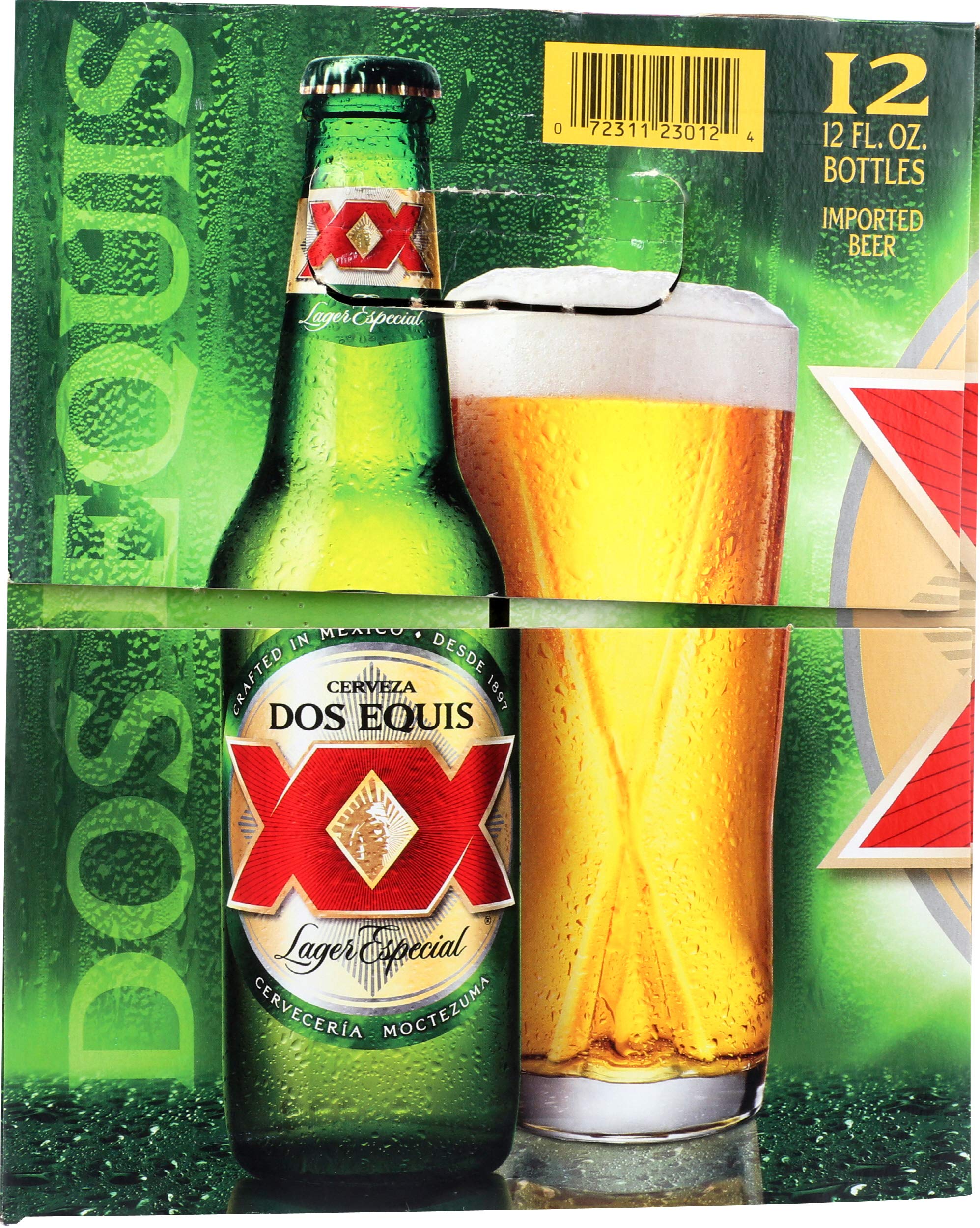 Amazon.com: Dos Equis, 12 Pk, 12 Fl Oz Bottles, 4.8% Abv : Grocery &  Gourmet Food