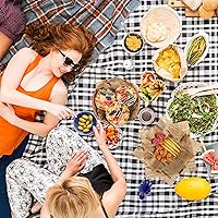 Vista 9 de 50 piezas de papel de envoltura de sándwich de 10 x 10 pulgadas, hojas de papel encerado resistentes a la grasa, bandejas para canastas, envoltorios