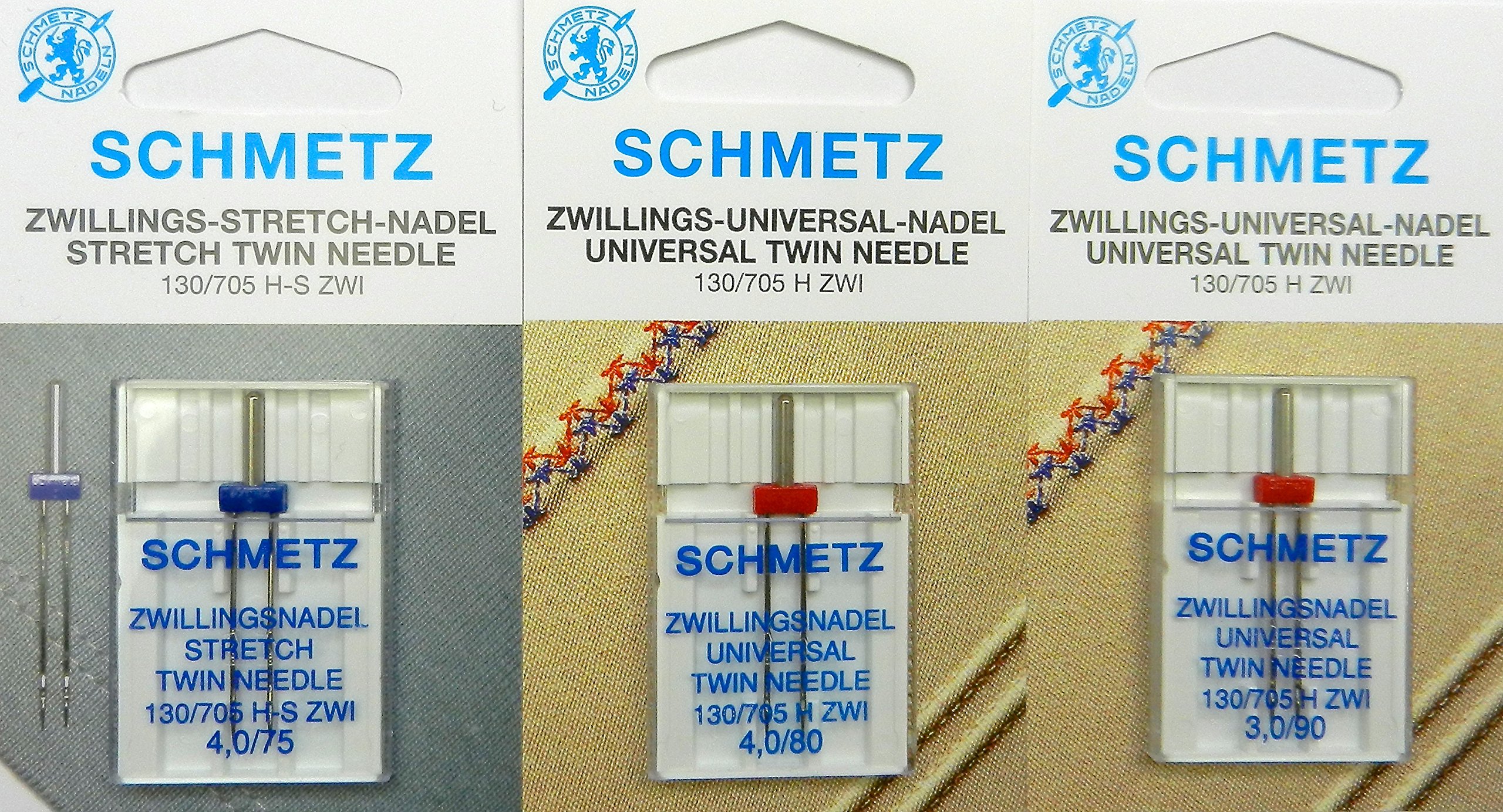 SCHMETZ Öhrschlitz-Nadeln Für Nähmaschinen: 5 Stück, Stärke 80/12 – Leichtes Einfädeln Für Jeans, Baumwolle & Mehr