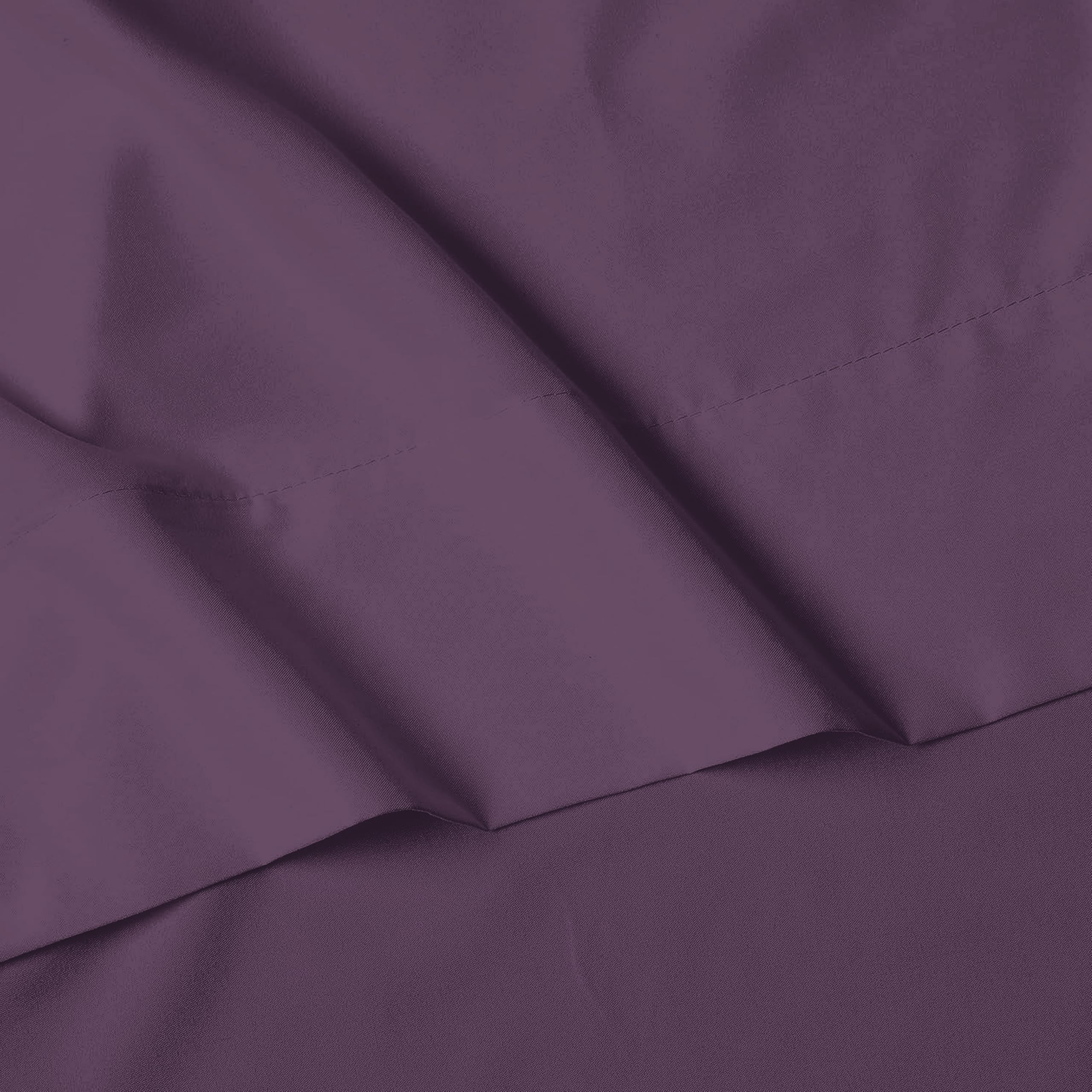 Elegant Comfort Lussuoso set di biancheria da letto in cotone egiziano 1500, 4 pezzi, di alta qualità, resistente alle pieghe, con lenzuolo con angoli elasticizzati, tasca profonda fino a 40,6 cm,