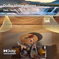 Vista 7 de Hisense - Smart Fire TV de 55" Clase QD7 Serie Mini-LED 4K UHD (55QD7QF, modelo 2025) - QLED, HDR10+, Dolby Vision, Dolby Atmos, Modo de Juego Plus