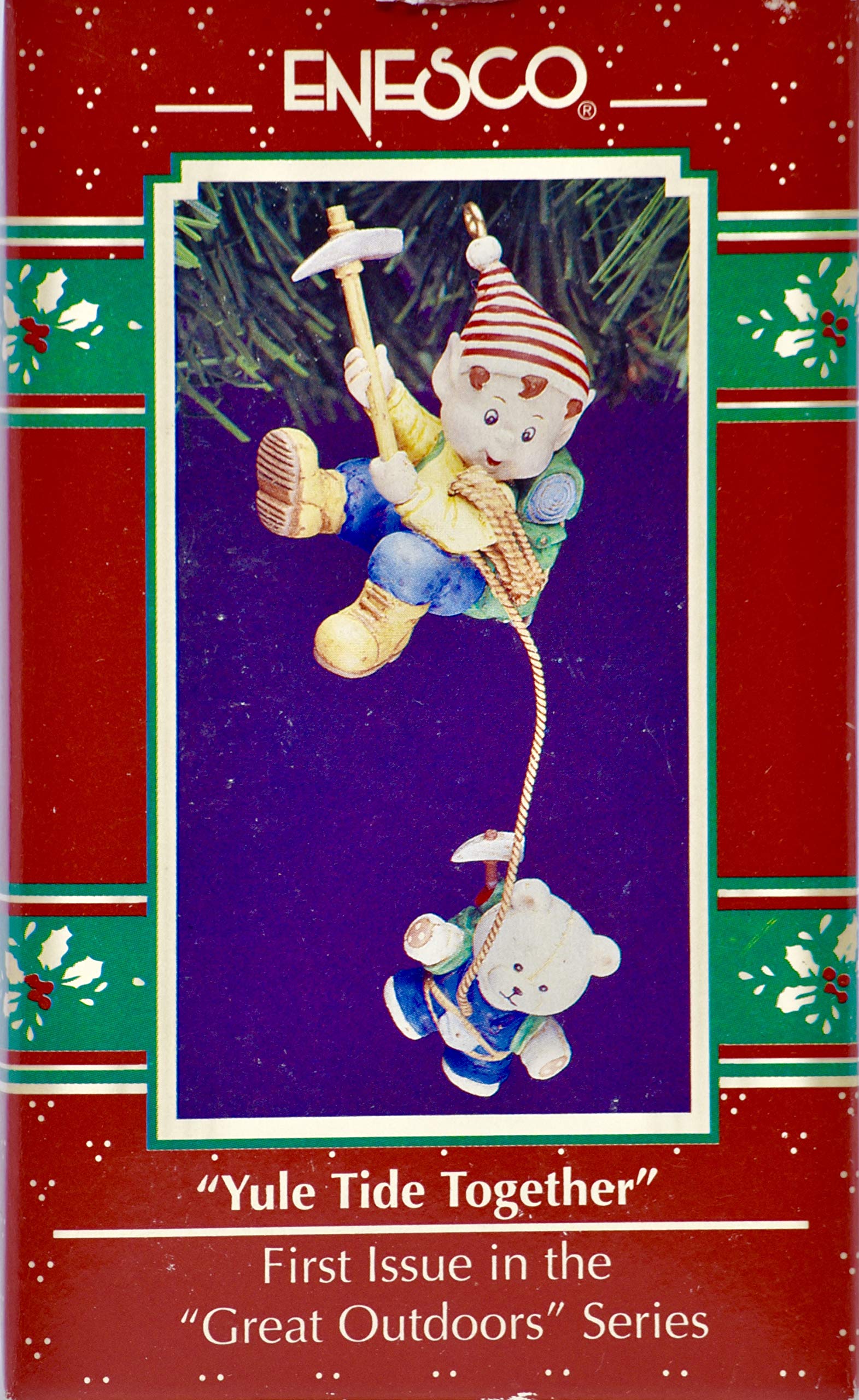 Trésor de décorations de Noël Enesco 1992 Yule Tide