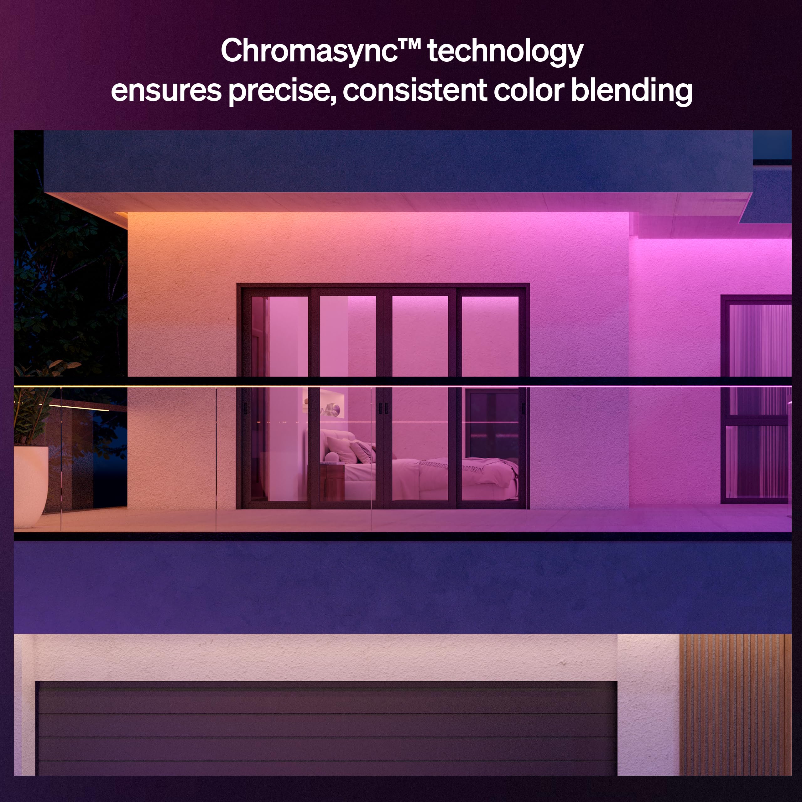 Amazon.com: Philips Hue Flux Outdoor 33-feet Multicolor LED Strip
