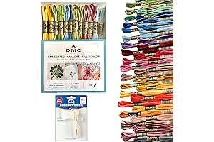 DMC Embroidery Floss: Dance Through a Multicolor Tapestry of Hues