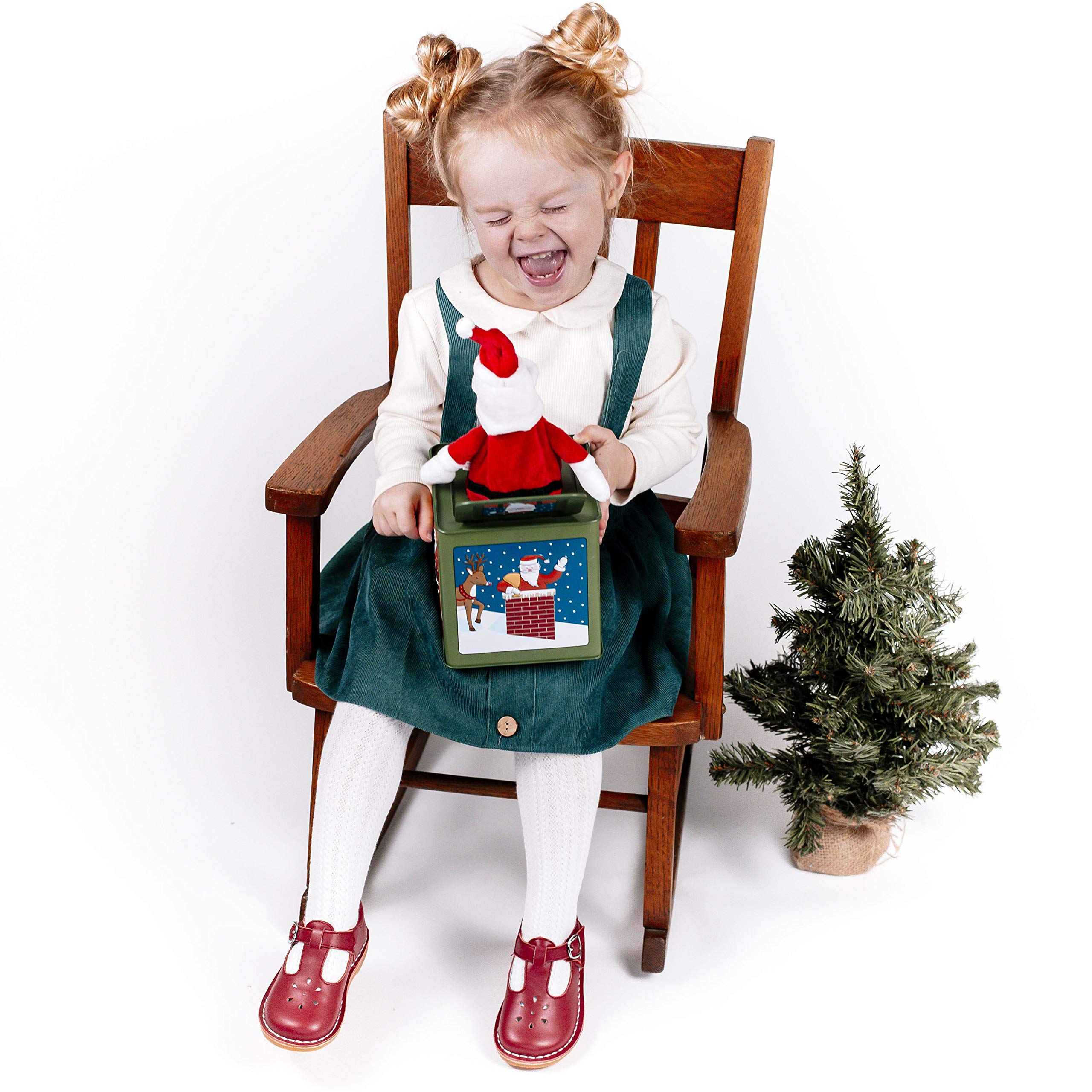 Amazon.com: Jack Rabbit Creations Santa Claus Jack in The Box Toy