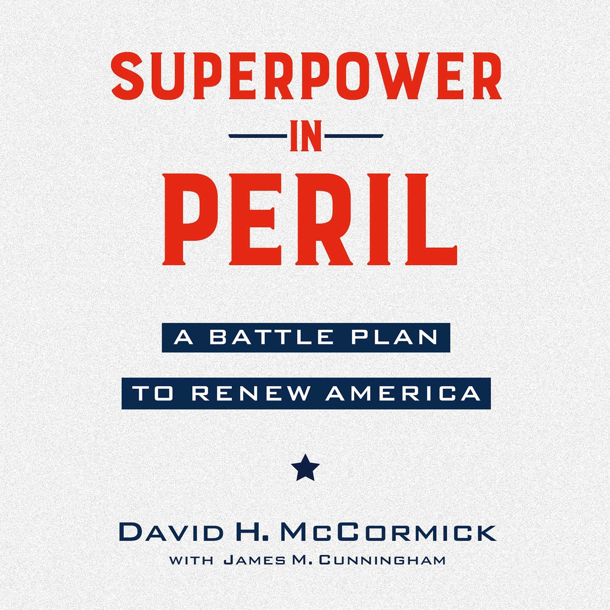 Cover art for Superpower in Peril