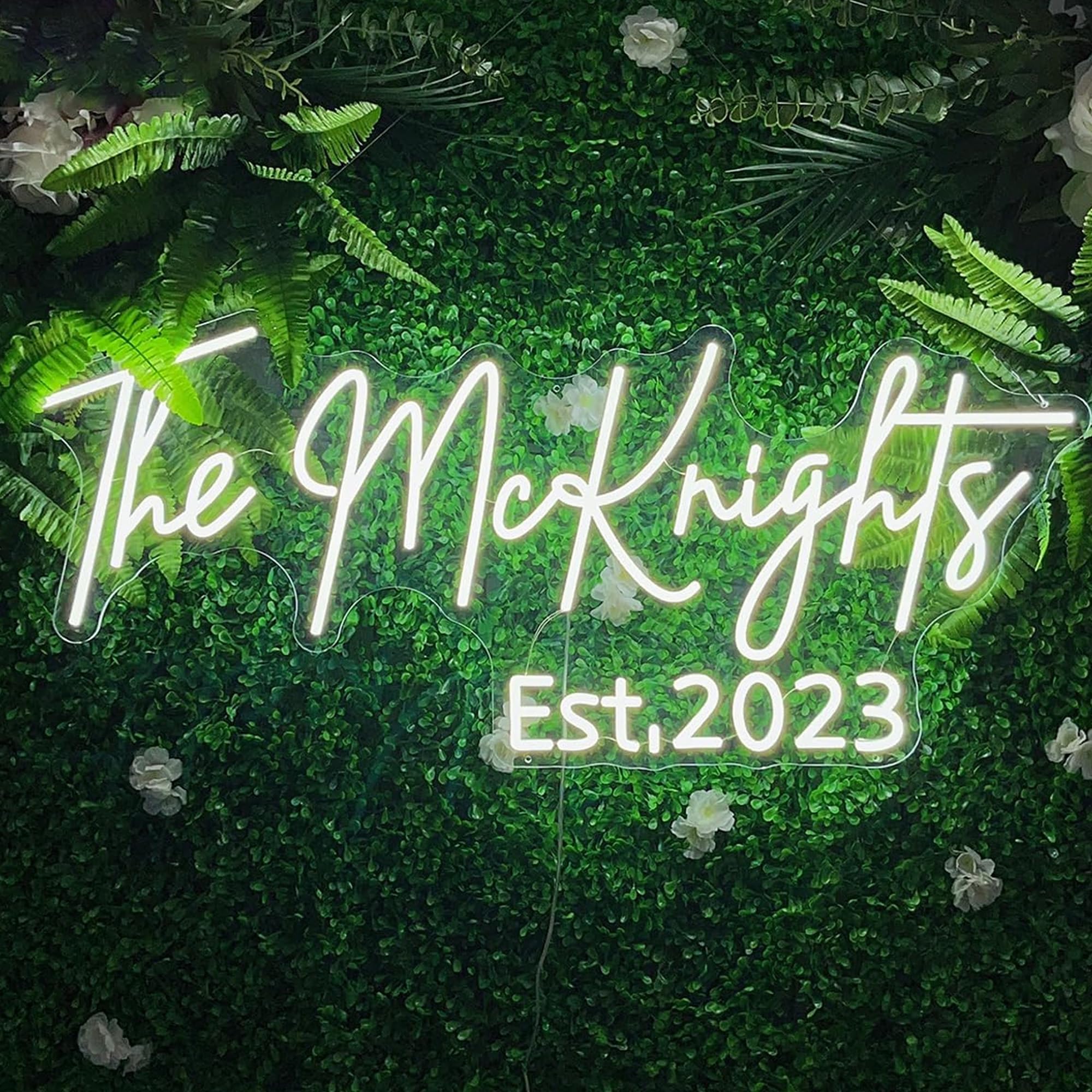 JIURUIFFC Custom Neon Signs Personalized, Neon Led Sign Customizable for Wall Decor, Dimmable Customize Name Neon Light Sign for House Bedroom Birthday Gift Party Wedding Bar Business Logo