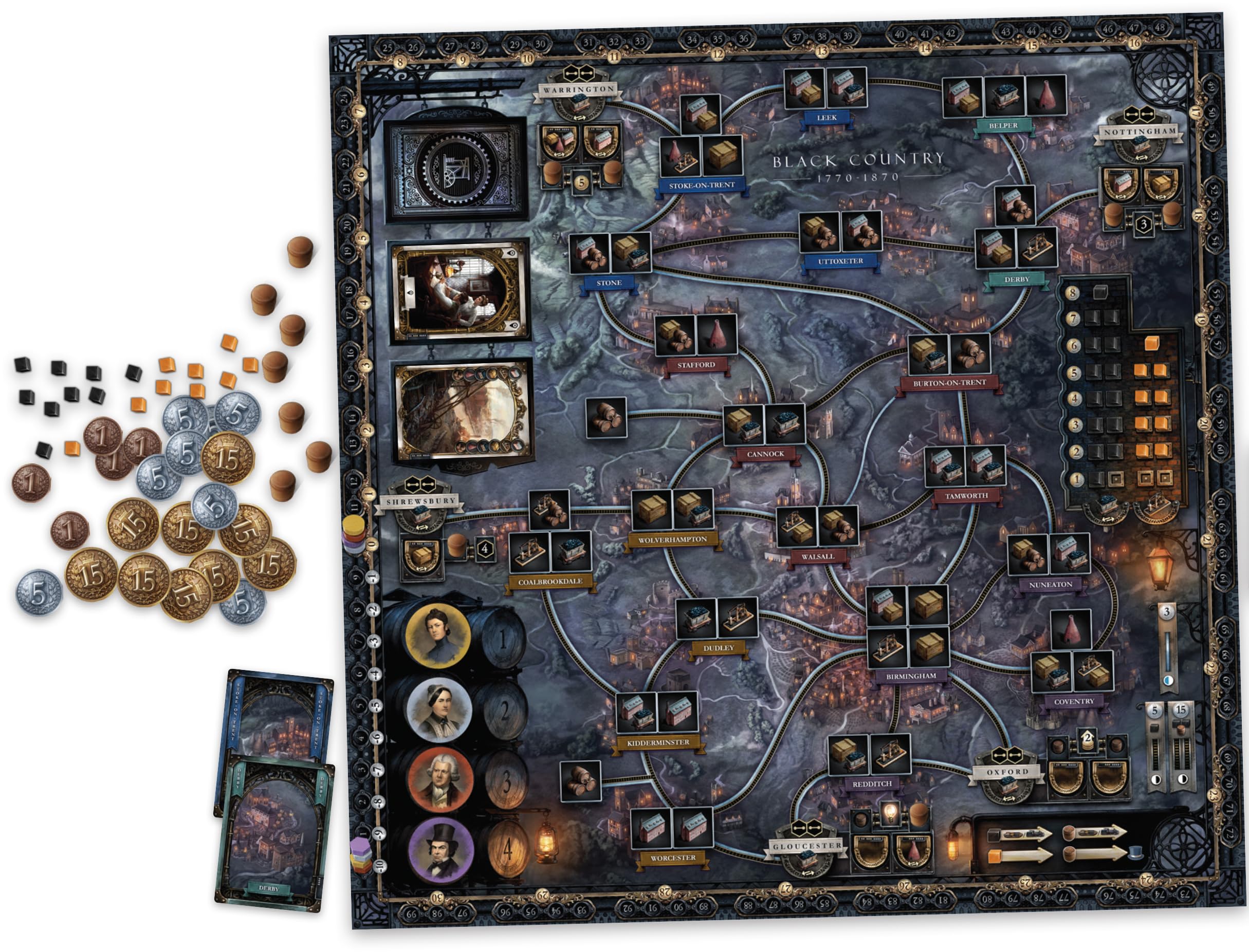 Asmodee - Funforge - Brass Birmingham - Jeu de Société