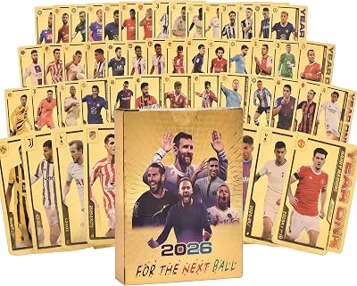 2026 World Cup Soccer Star Cards Champions Leagues Football Trading Card, Soccer Champions, Premier League, Football Star Collection Card, Not Original