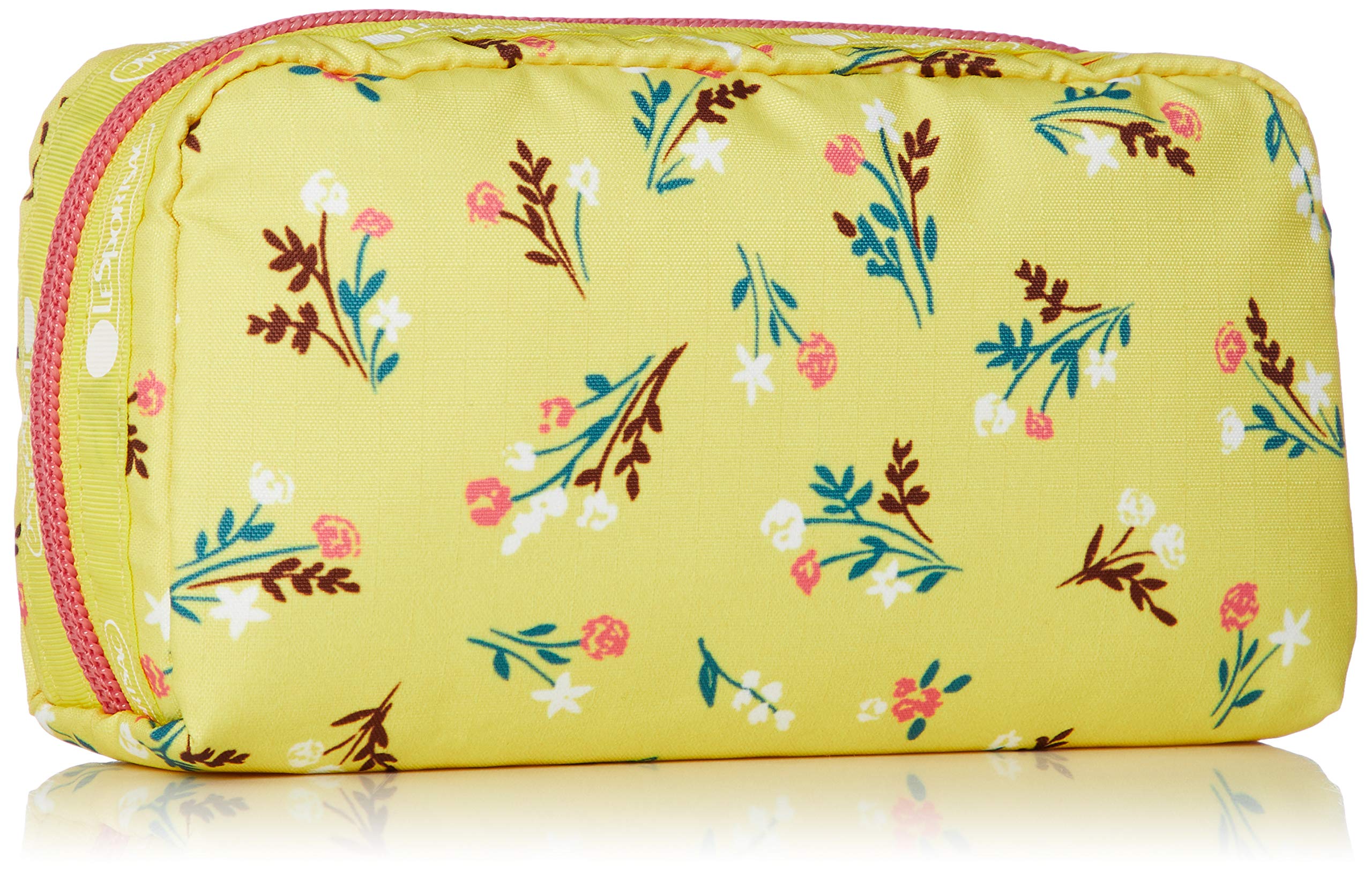 LeSportsac(????????) Women's Official Pouch, Yucca Yellow Bouquet, One Size