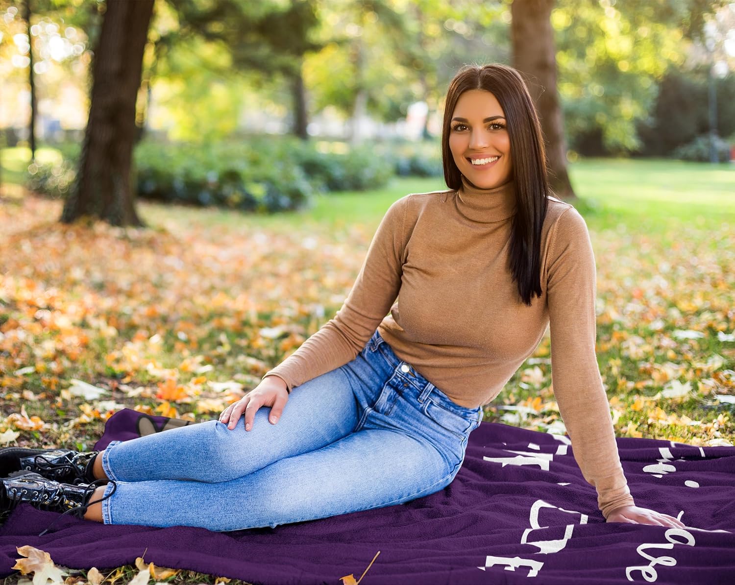 Get Well Gifts for Women/Men After Surgery, Sympathy Gift, Feel Better/Get Well Soon Gifts for Women, Surgery Recovery Gift for Men, at Least You Dont Have to Wear A Cone Purple Blanket 50"x60" - Image 8