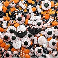 Vista 23 de SE Si&Moos Gránulos de estrellas blancas para decoración de pasteles, decoración de pasteles de estrellas, estrellas blancas comestibles grandes