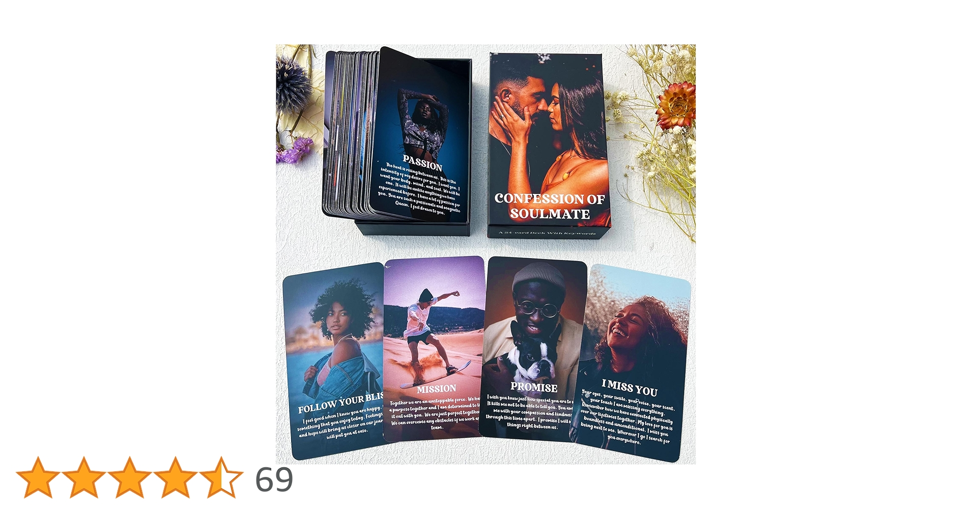 Amazon.co.jp: GZXINKE ソウルメイトの告白 オラクルカード