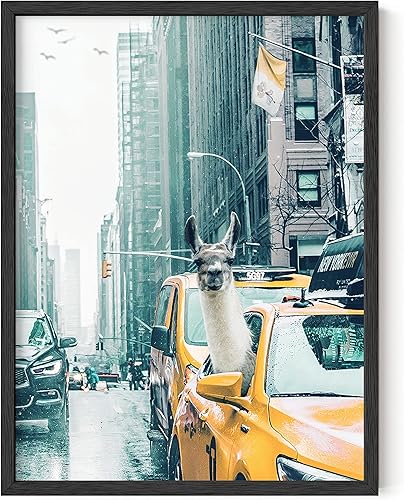 Miniatura 8 de Haus and Hues - Decoración de llama para dormitorio y arte de pared de llamas, pósteres para habitación de niños, bonitos pósteres para dormitorio