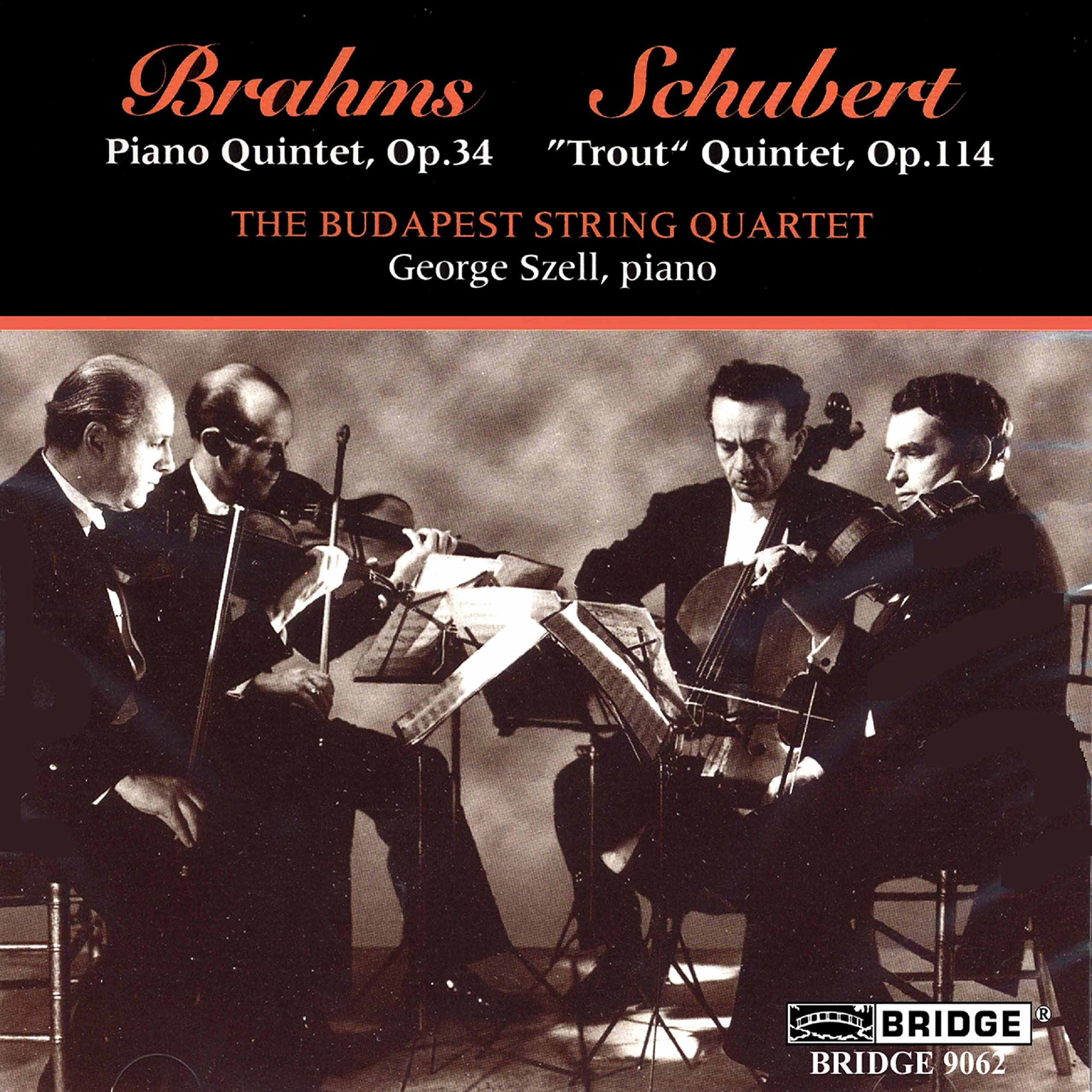 Piano Quintet Op. 34/'trout' Quintet Op. 114