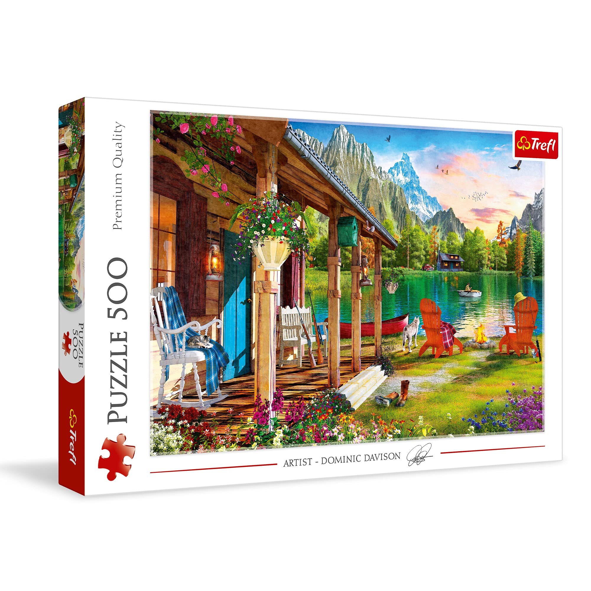 Trefl 37408 Jigsaw Puzzle 500 Pieces Coloured