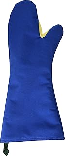 Tucker Safety 06189 Products Tucker BurnGuard Protective Apparel, Conventional Style Oven Mitt, Nomex Fiber Removable Liner, Each, Medium, 18