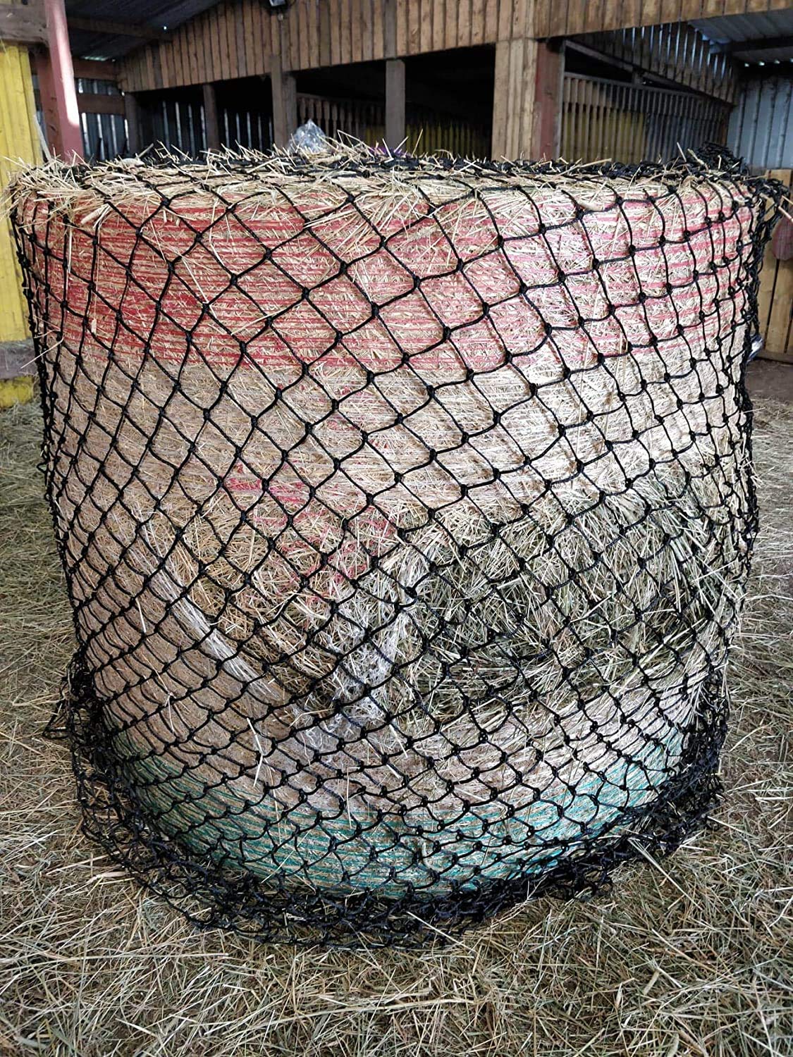 Comedero redondo con malla de HAYLAGE (1,5 cm)