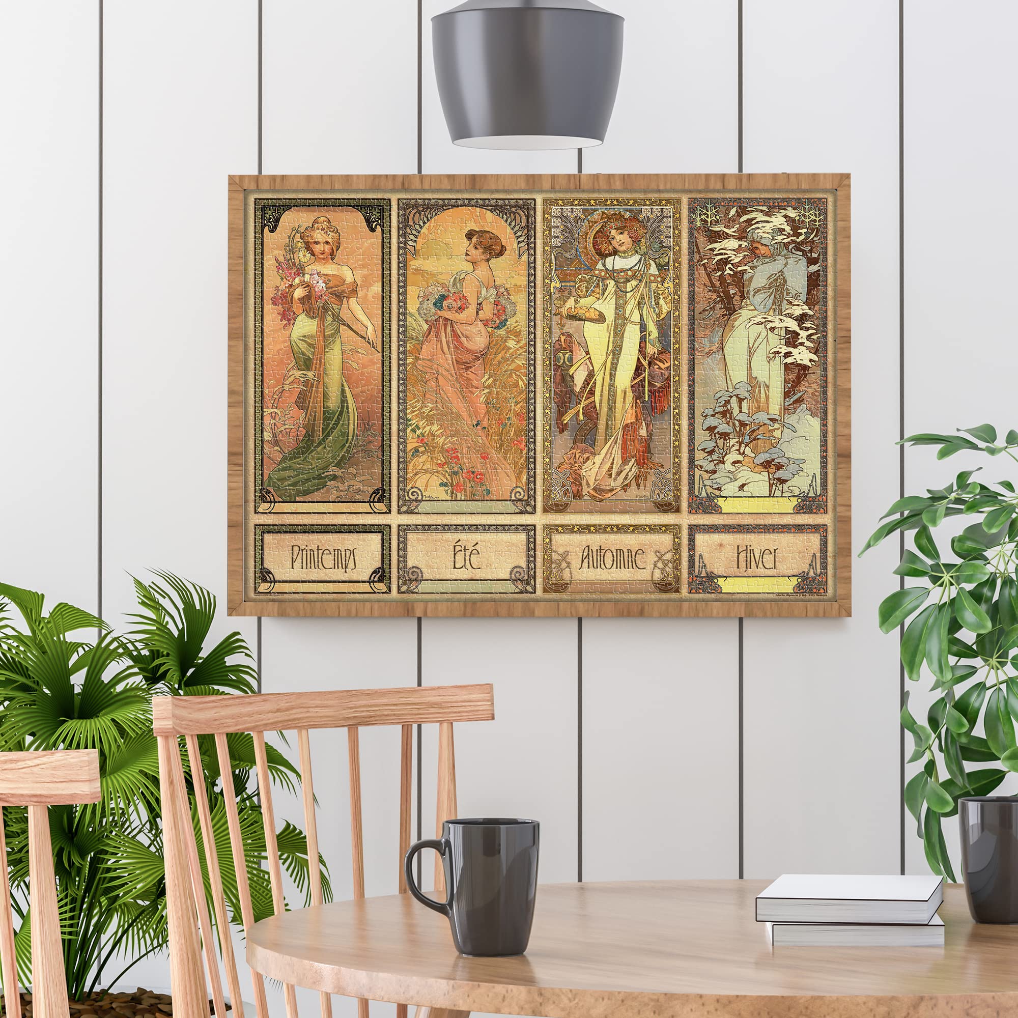 Puzzle D-TOYS: Puzzle De 1000 Piezas Reverie Sueño Alphonse Mucha ( Ref