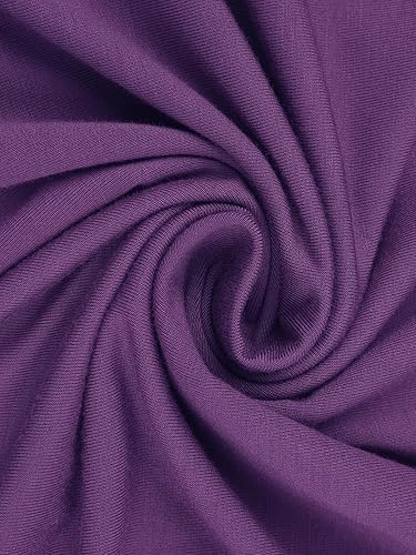 Miniatura 9 de cheibear Vestido de descanso para mujer con bolsillos suave camisón de pijama