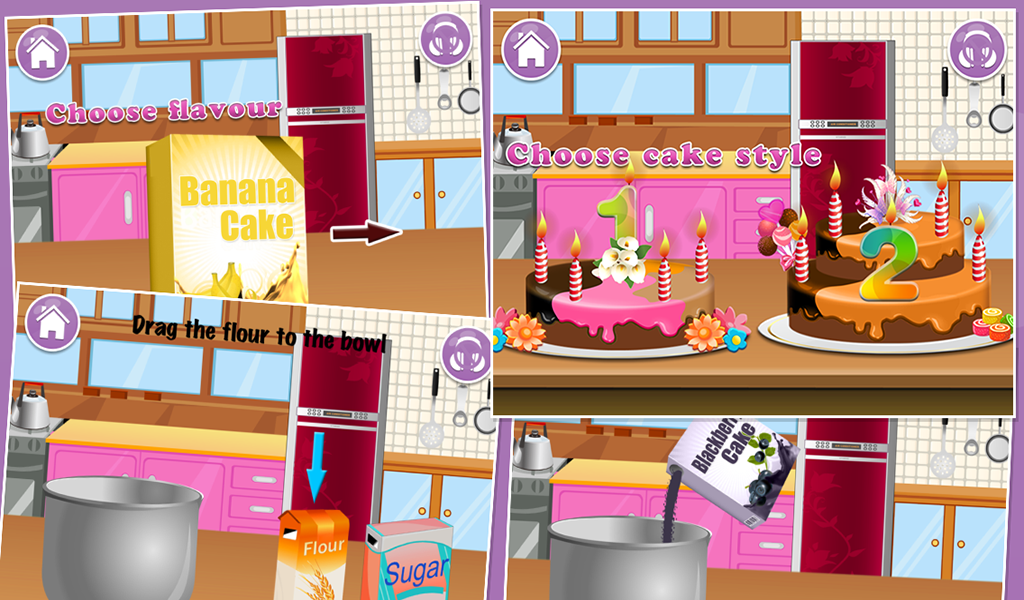 Cake Maker App on Amazon Appstore