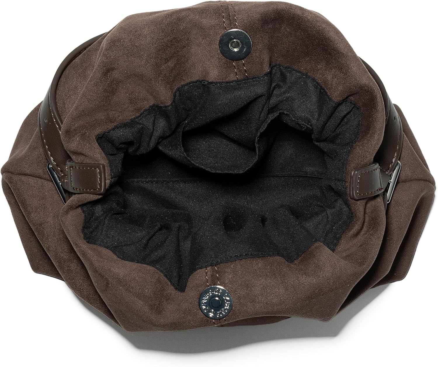 Suede Bucket Bags for Women Small Tote Shoulder Bag Handbags Chic Purses Satchel for Travel Work - Image 6