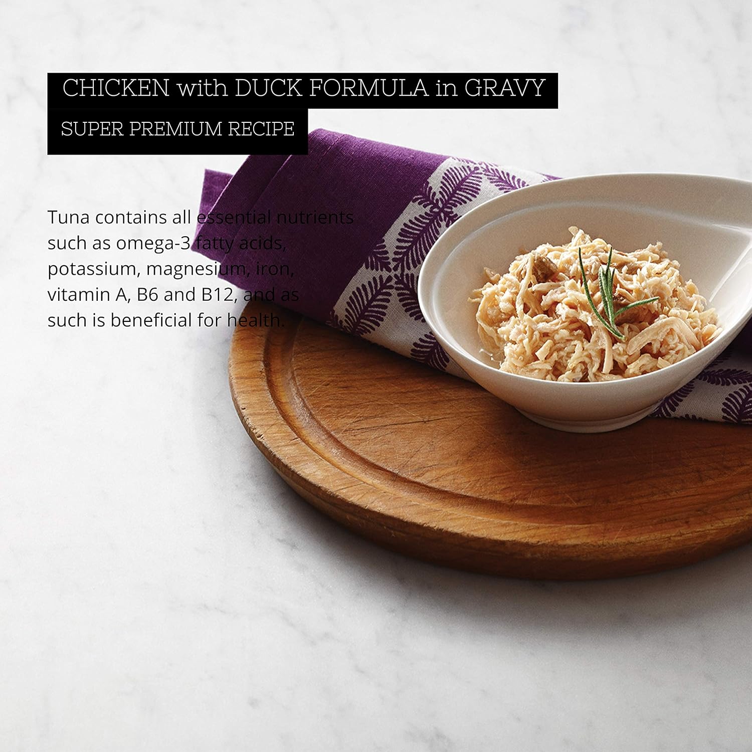 Fussie Cat Super Premium Chicken & Duck Formula in Gravy Grain-Free Wet Cat Food 2.82oz, case of 24